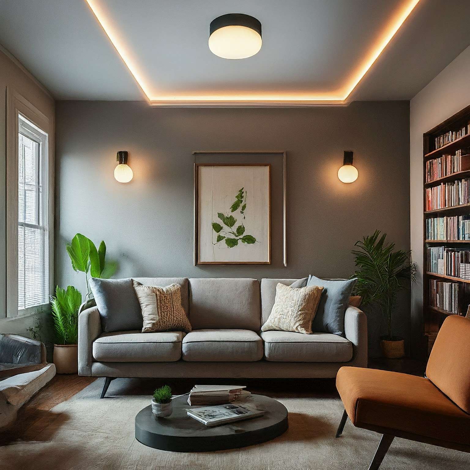 Cover and recessed lighting