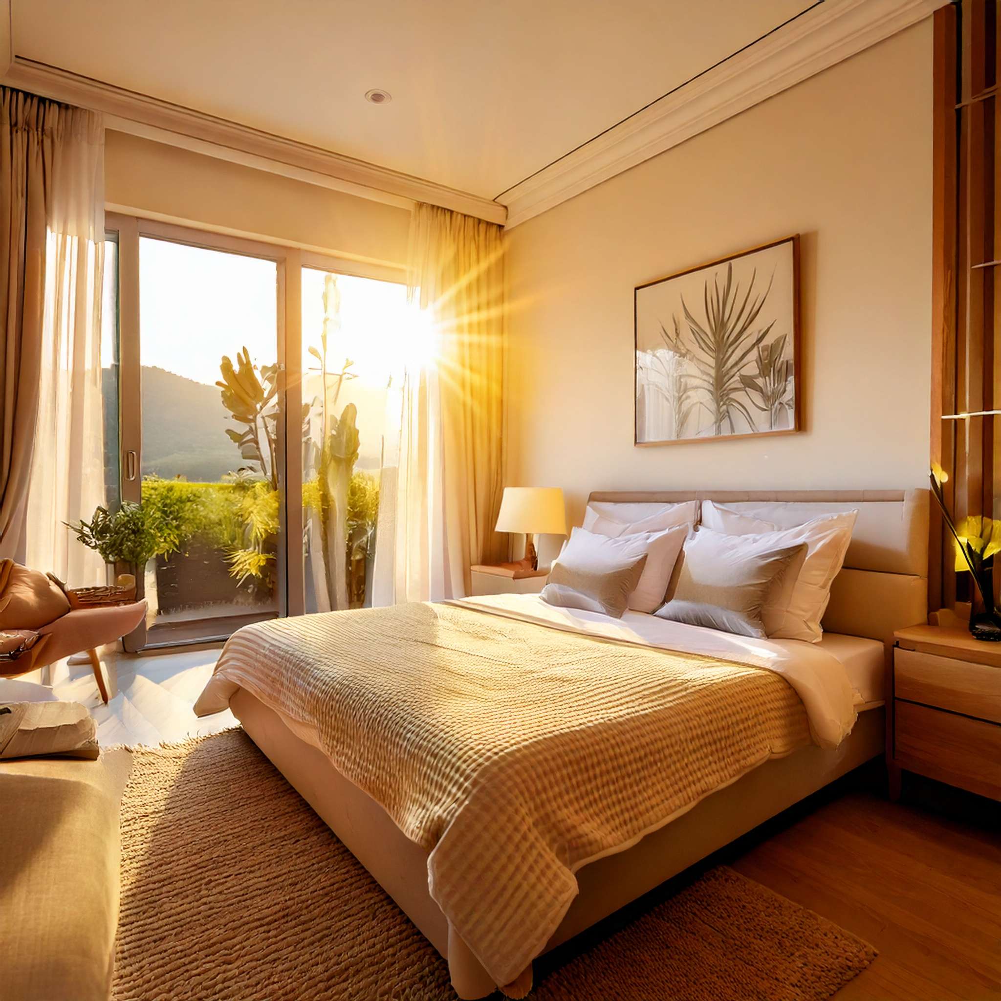 East Facing Rooms Morning Sunshine