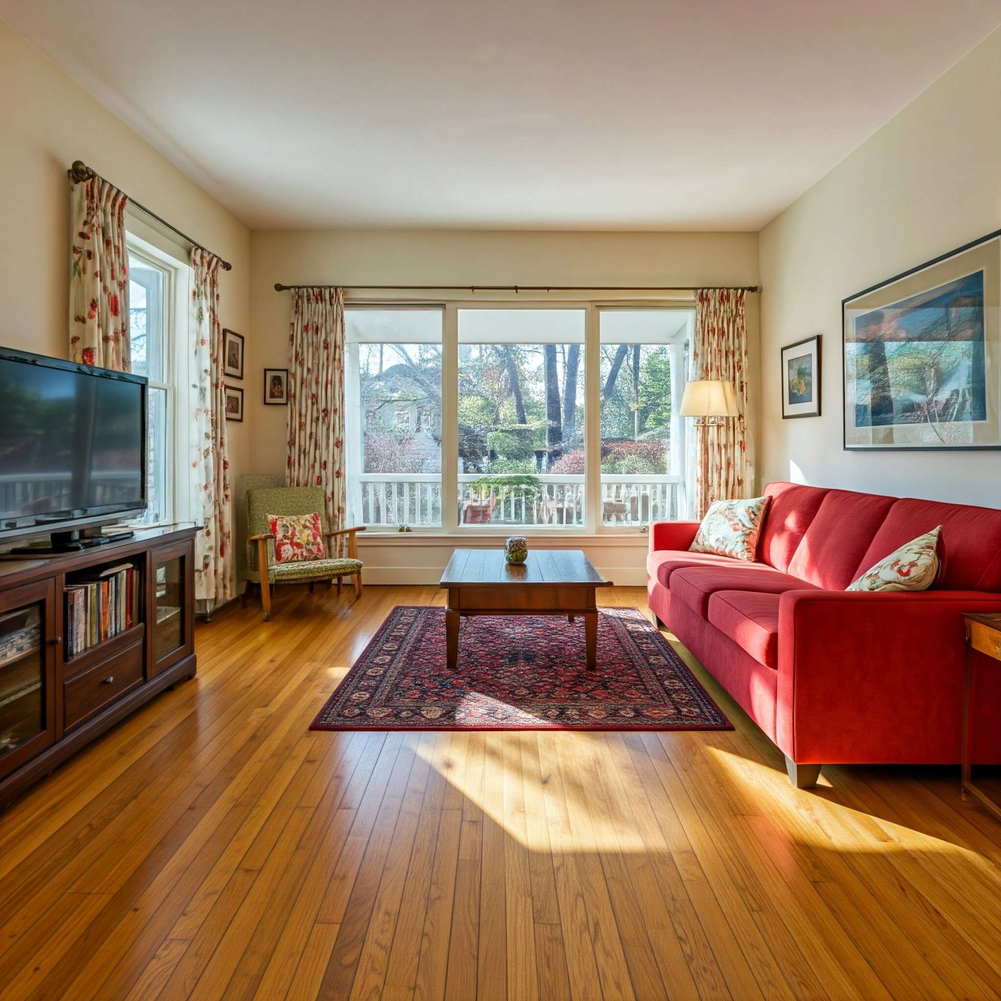 Sunlit Southfacing Room