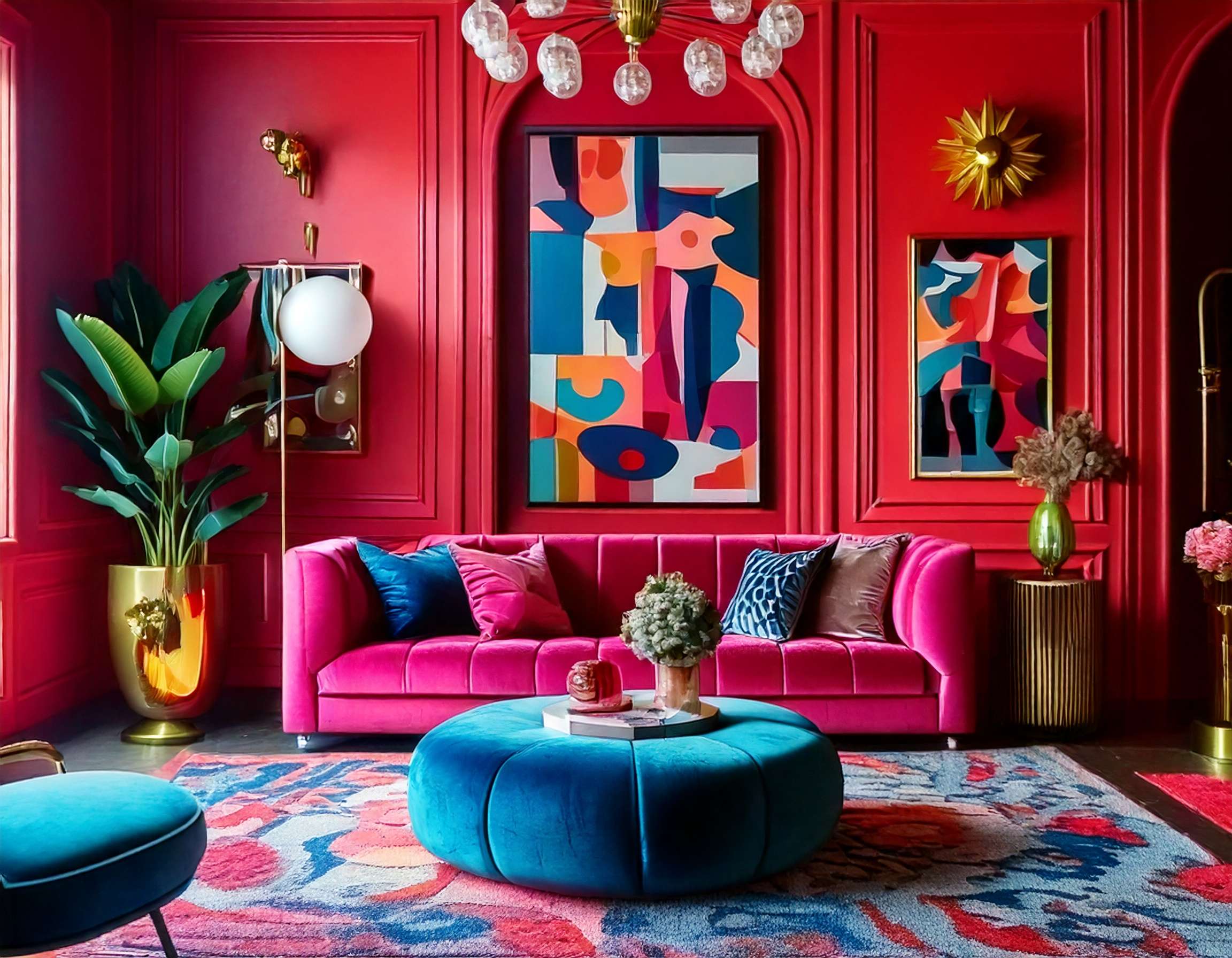 beautiful interior designed room